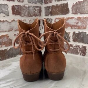 Girls Copper Key Boots